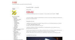 Desktop Screenshot of fdm.ensad.fr